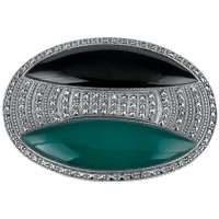 B319   Art Deco Brooch Sterling Silver