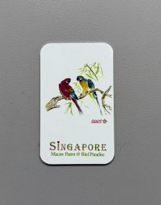 The Bird Park Handcrafted Aluminium Fridge Magnets