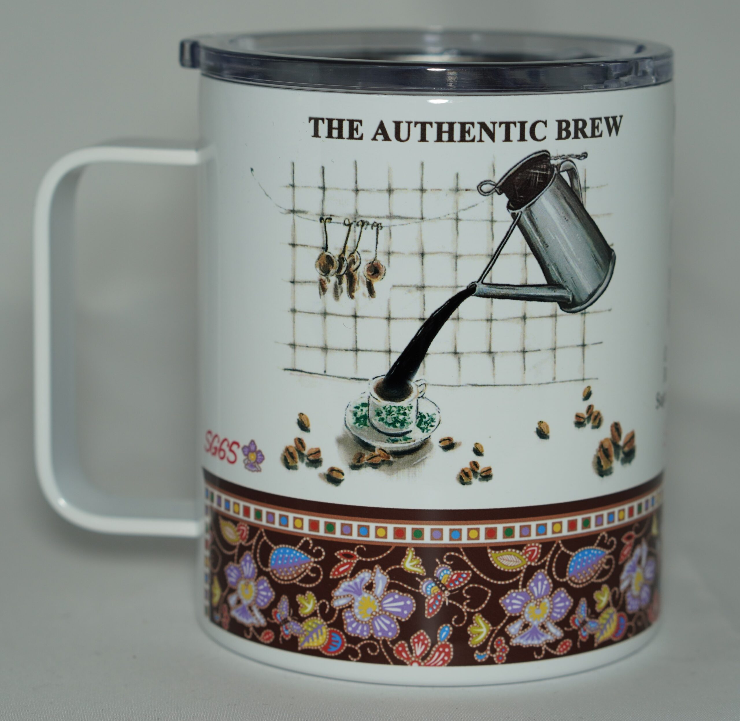 Batik Strip Coffee Mug