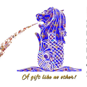 Merlion Blue Fusion Gift Card