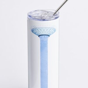 Jewel World Tallest indoor Waterfall with Batik Strip Tumbler
