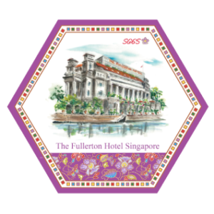 The Fullerton Hotel Singapore Hexagon Ceramic Tile