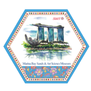 Merina Bay Sands & Art Science Museum Hexagon Ceramic Tile