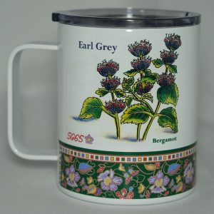 Batik Strip Orchid Spring Earl Grey Mug