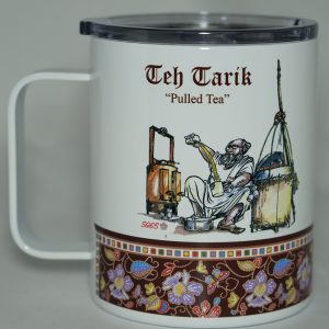 Batik Strip Orchid Spring Teh Terik Design Mug