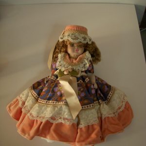 Doll in Batik Dress 5