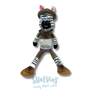 Discover SG Batik Zebra  Shelvies adorable candy-filled cuties