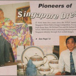 Richard  Pioneers of Singapore Dress